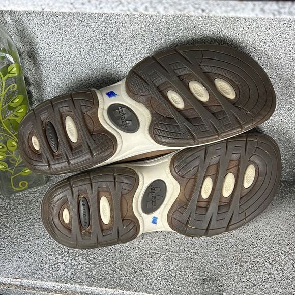 Merrell Primo Seam Moc DK Taupe Shoes Leather Suede Size 9 - Picture 5 of 8